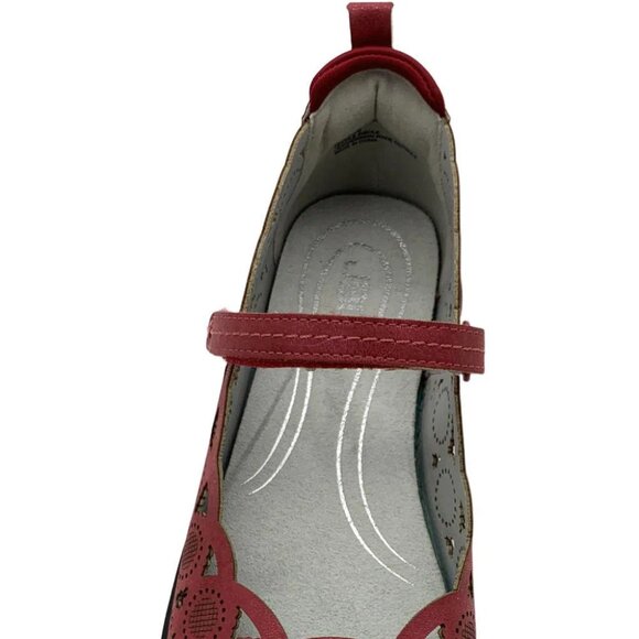 JBU by Jambu Red Anne Mary Janes/NIB/9.5M - Picture 4 of 14